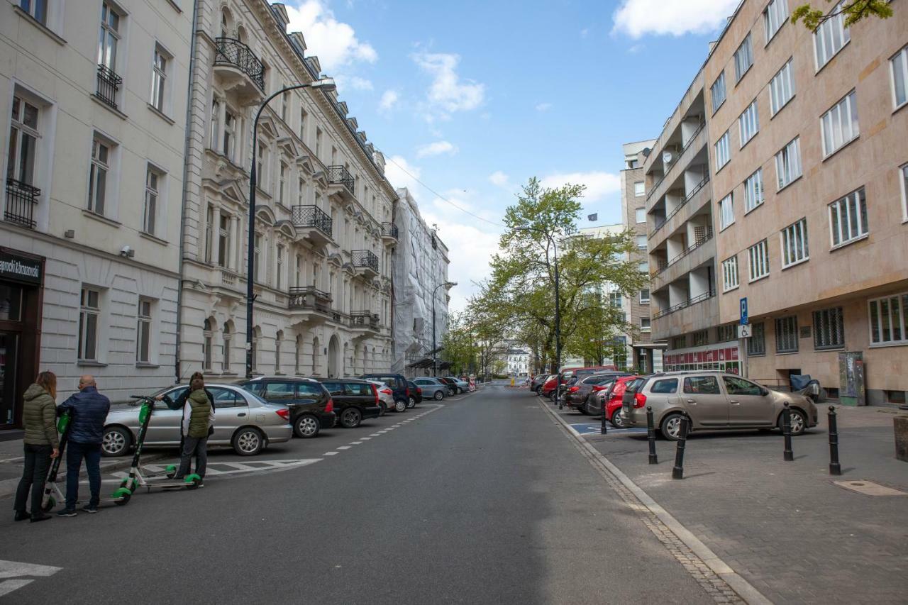 Warszawa, Centrum, Wiejska 15, Kamienica Διαμέρισμα Εξωτερικό φωτογραφία